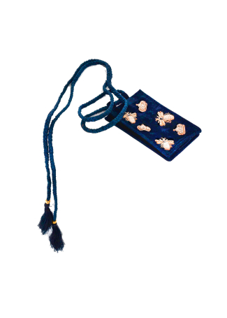 Маленькая сумочка Zardozi Pouch Бархат