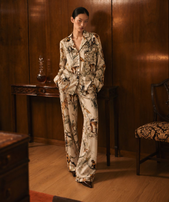 Пижама Zardozi Silk / Chiffon Шелк