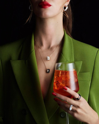 Колье Damiani D.Icon Розовое золото