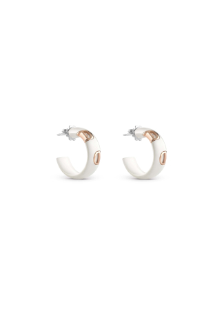 Серьги Damiani D.Icon Розовое золото