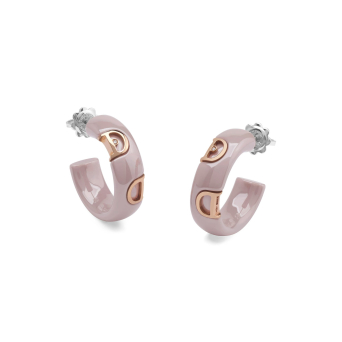 Серьги Damiani D.Icon Розовое золото