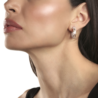 Серьги Damiani D.Icon Розовое золото
