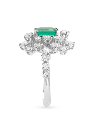Damiani Mimosa Ring White Gold