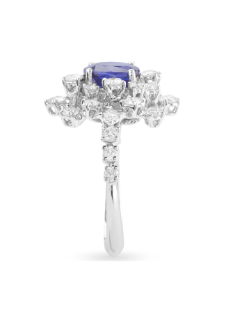 Damiani Mimosa Ring White Gold