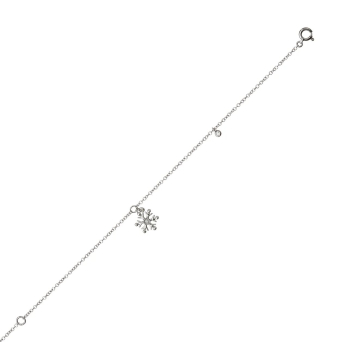 Браслет Crivelli Chain bracelet Белое золото
