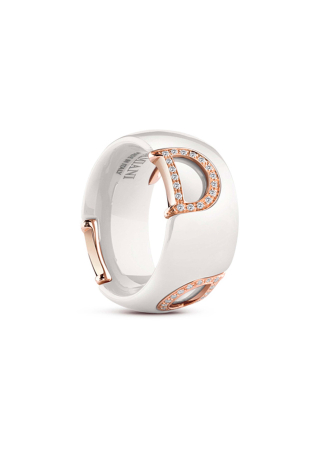 Кольцо Damiani D.Icon Розовое золото