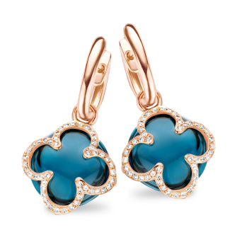 Серьги Tirisi Seoul Flower Розовое золото