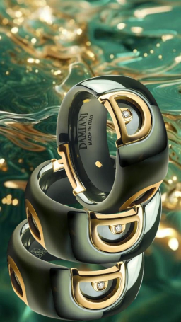 Кольцо Damiani D.Icon Желтое золото