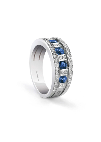 Кольцо Damiani Belle Epoque Белое золото