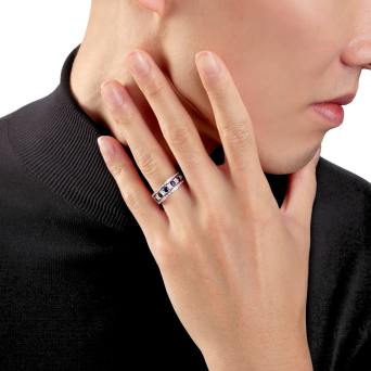 Кольцо Damiani Belle Epoque Белое золото