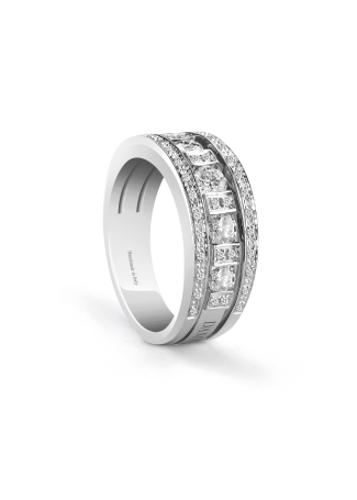 Кольцо Damiani Belle Epoque Белое золото