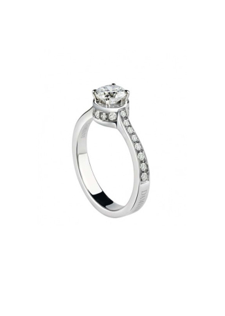Кольцо Damiani Belle Epoque Белое золото