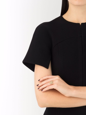 Кольцо Djula Soleil Черное золото