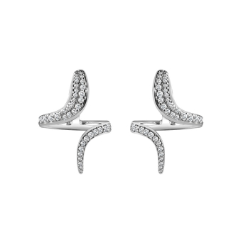 Серьги Damiani Eden Белое золото