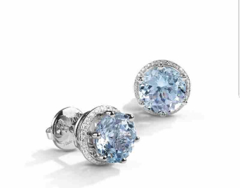 Серьги Damiani Minou Белое золото