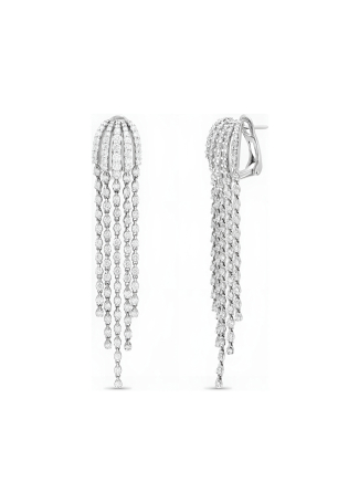 Серьги Damiani Sorgente Белое золото