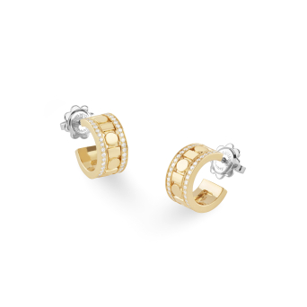 Серьги Damiani Belle Epoque Reel Желтое золото