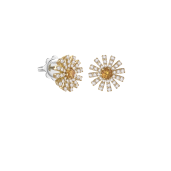 Серьги Damiani Margherita Желтое золото