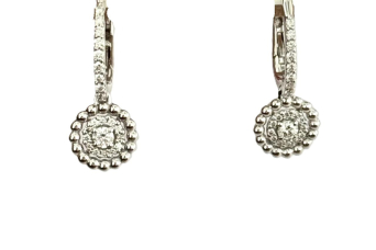 Серьги Crivelli Design Белое золото
