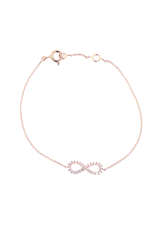 Браслет Crivelli Chain bracelet Розовое золото