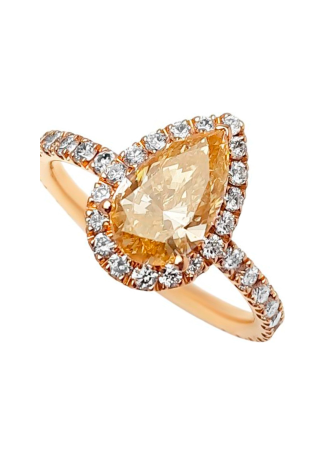 Кольцо Crivelli Solitaire crv Белое золото