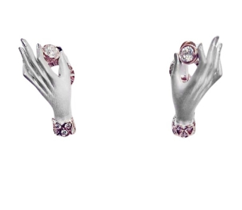 Серьги Axenoff Ляля Серебро