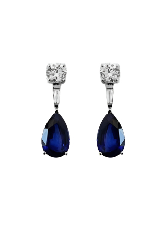 Серьги Damiani Special classic Белое золото
