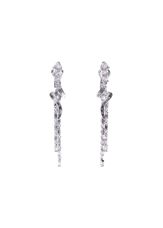 Серьги Damiani Richieste Particolar Белое золото