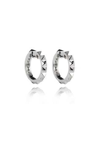 Серьги RF Studs Белое золото
