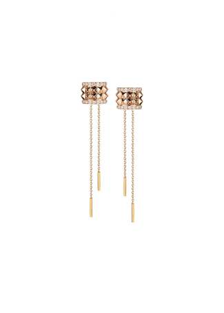 Серьги RF Studs Розовое золото