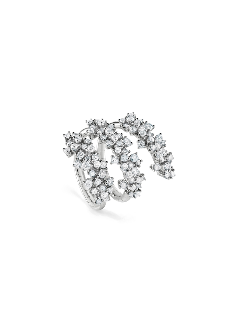 Damiani Кольцо Damiani Mimosa Flexi Белое золото