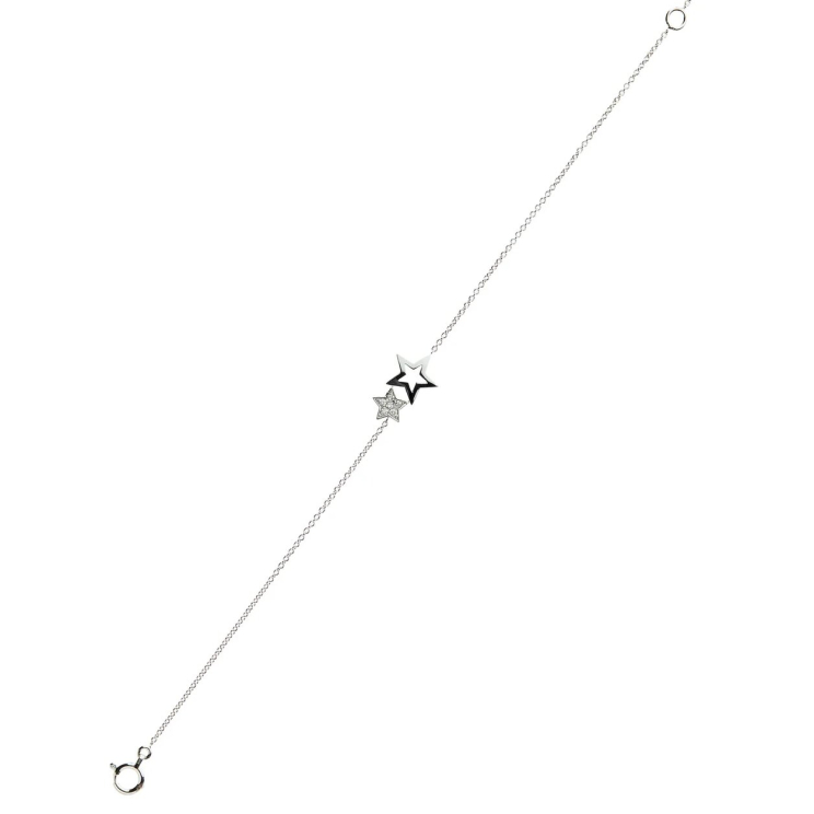 Браслет Crivelli Chain bracelet Белое золото