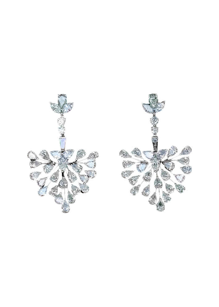 Купить Серьги Damiani Absolute Белое золото – премиальные серьги ZhannaKanGroup