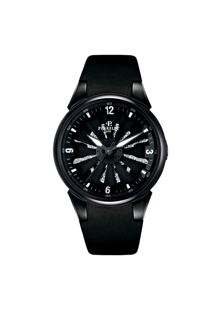 Купить Часы Perrelet Turbine Toxic Steel with DLC coating – премиальные ZhannaKanGroup