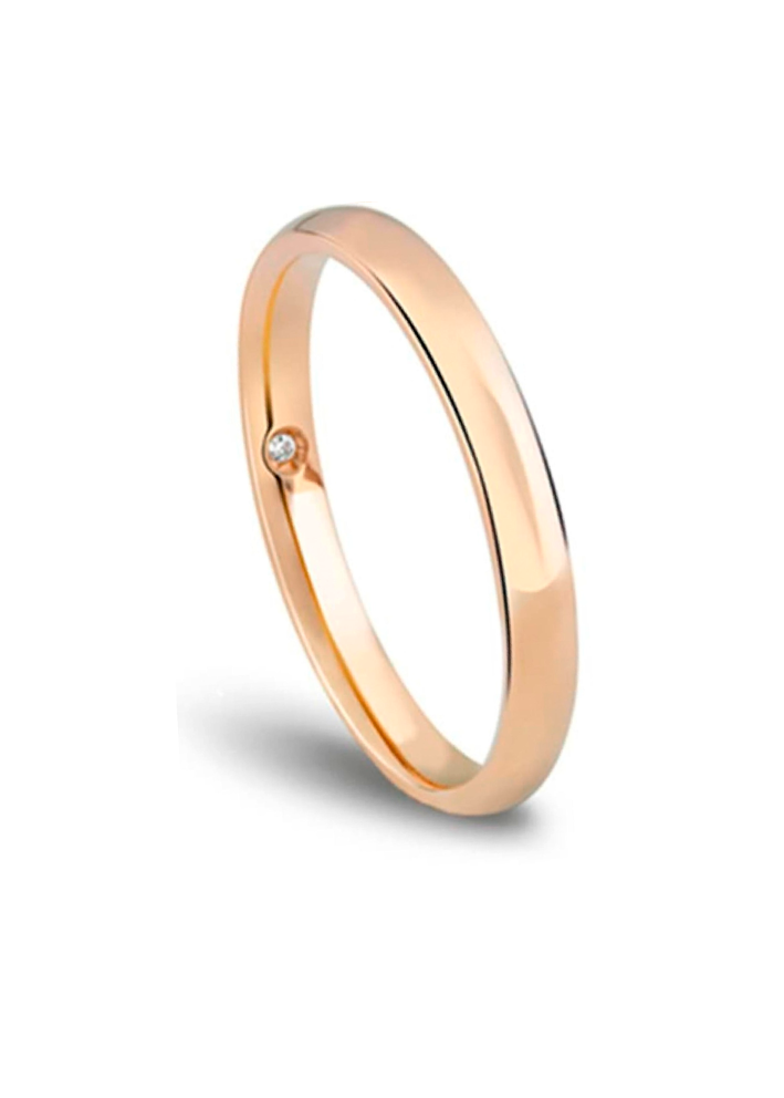 Купить Кольцо обручальное Damiani NOI2 Желтое золото – премиальные кольца ZhannaKanGroup