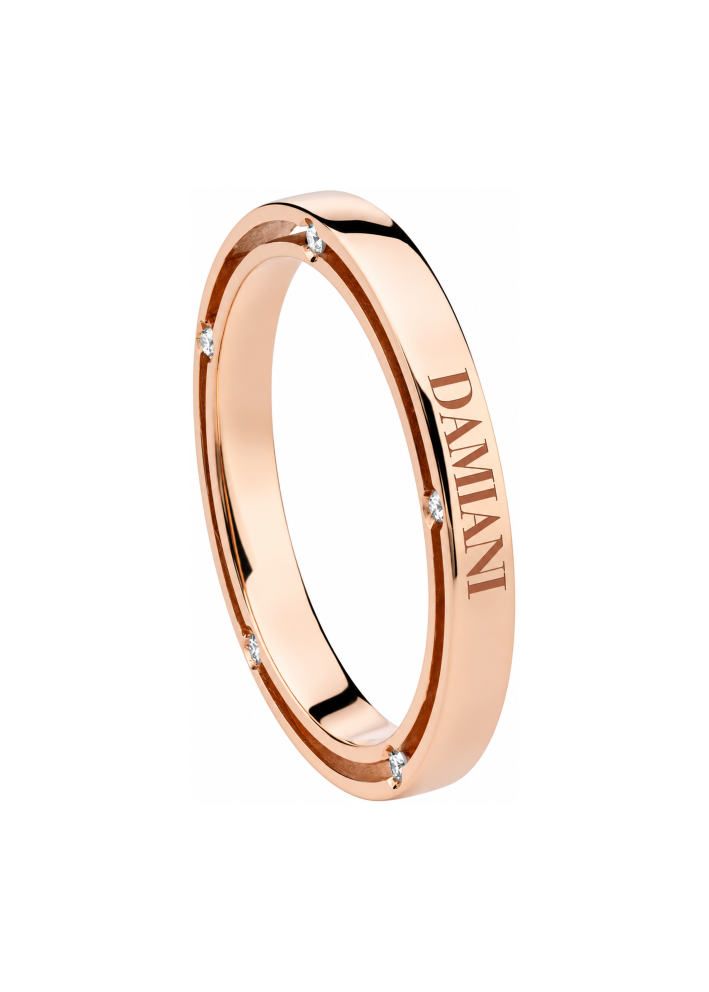 Buy Wedding ring Damiani D.Side Rose Gold – premium rings by ZhannaKanGroup
