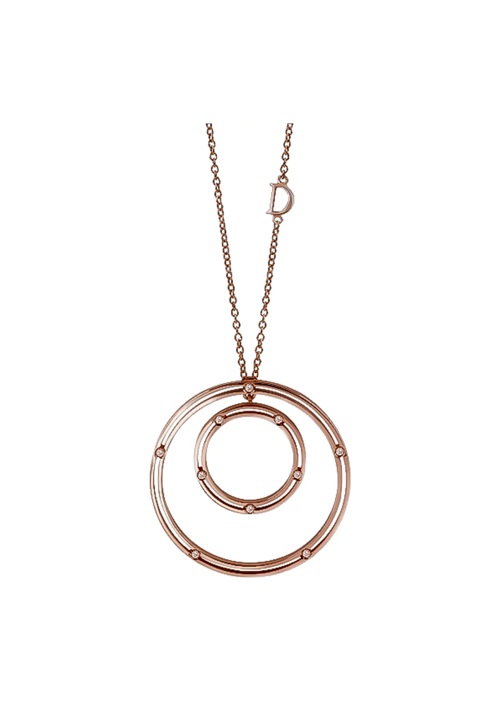 Купить Колье Damiani D.Side Розовое золото – премиальные ZhannaKanGroup