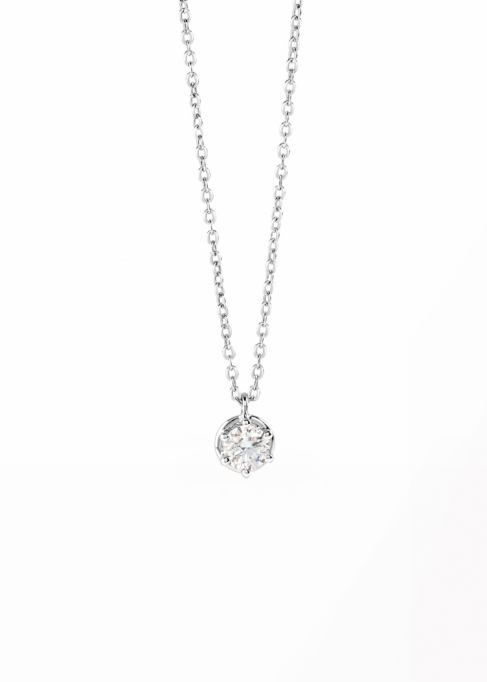 Колье Damiani Minou Белое золото