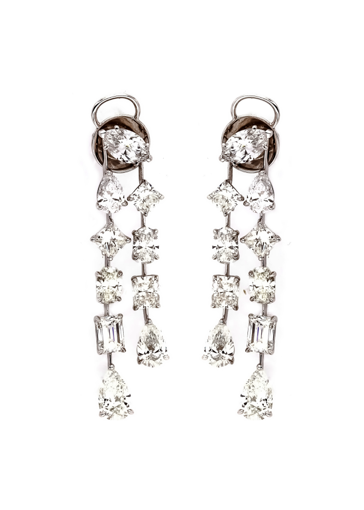 Купить Серьги Damiani Special classic Платина – премиальные серьги ZhannaKanGroup