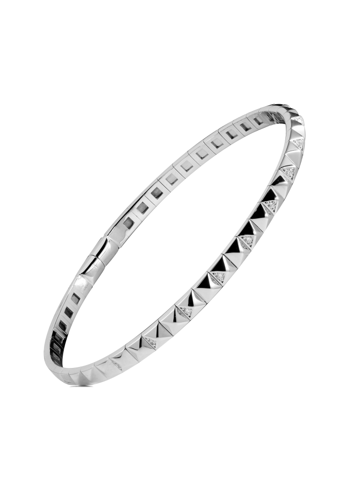 Купить Браслет RF Studs Белое золото – премиальные браслеты ZhannaKanGroup