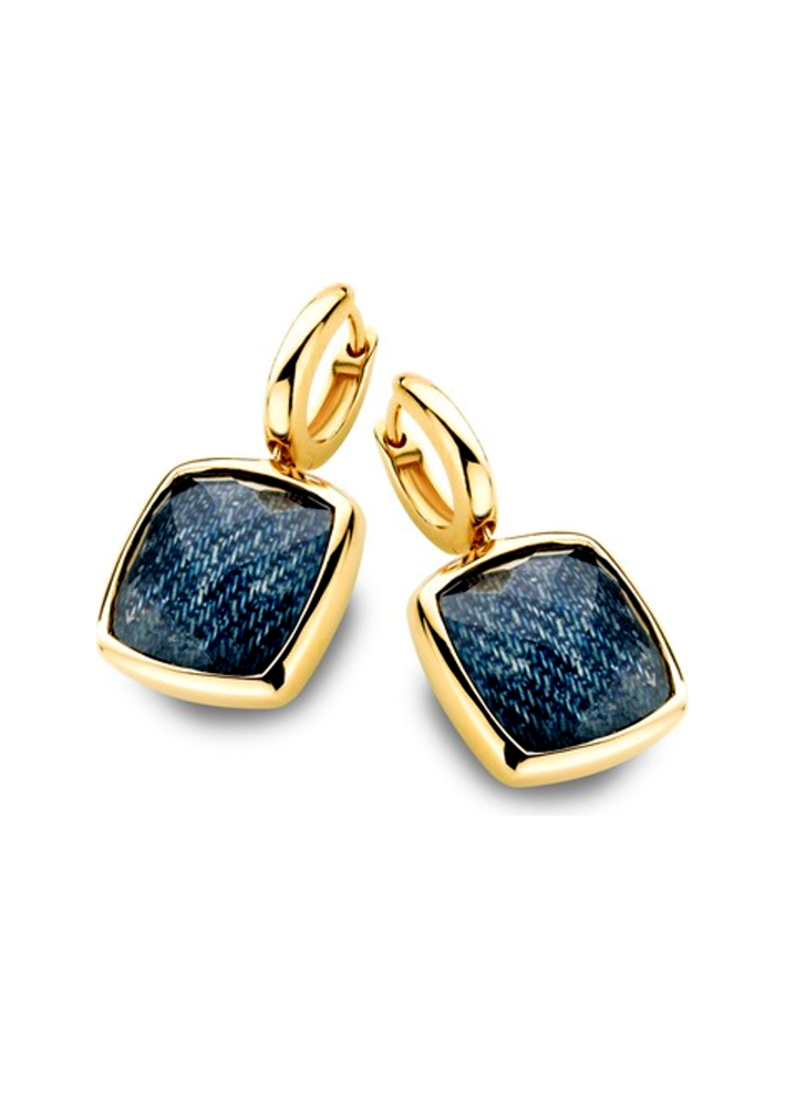 Купить Серьги Tirisi Palm Beach Желтое золото – премиальные ZhannaKanGroup