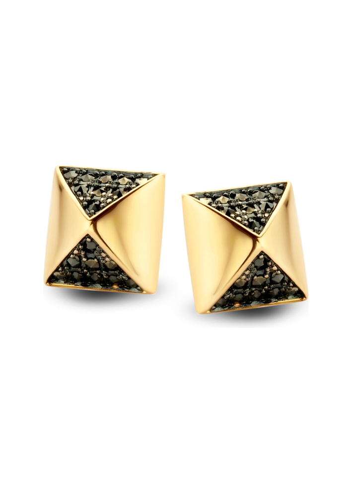 Купить Серьги Tirisi Palm Beach Желтое золото – премиальные ZhannaKanGroup