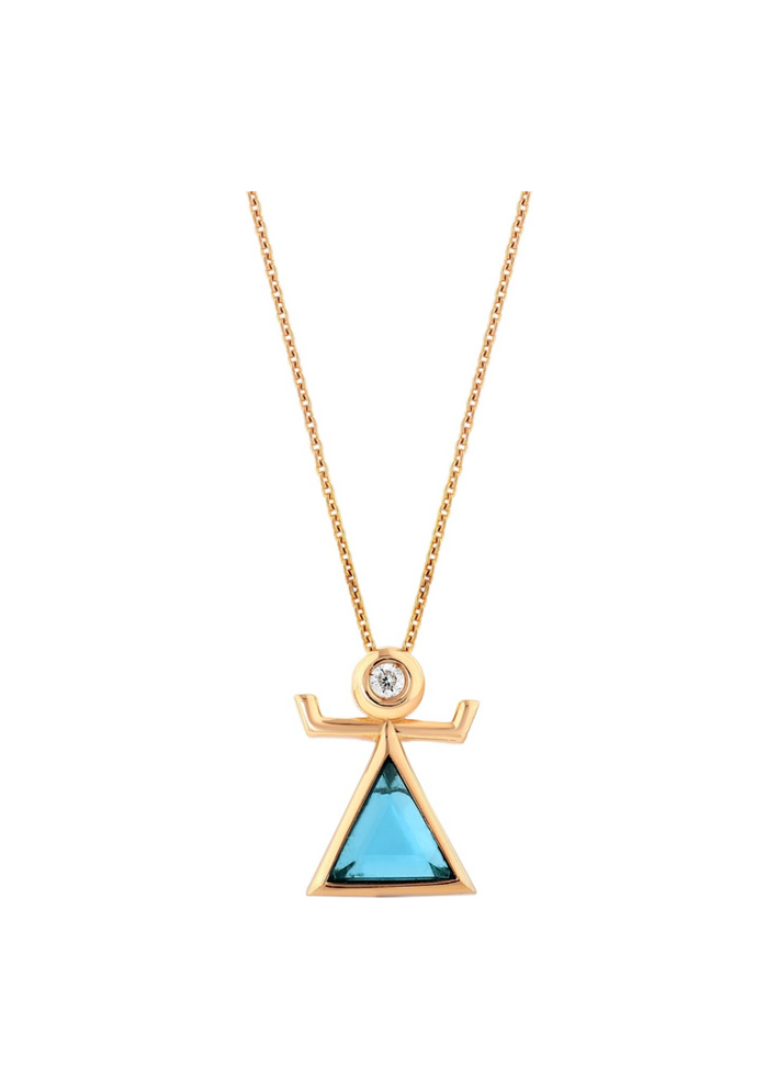 Купить Колье Bee Goddess Magic Розовое золото – премиальные ZhannaKanGroup