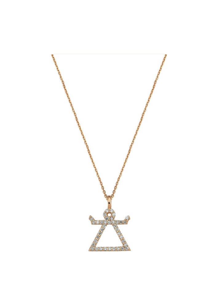 Купить Колье Bee Goddess Magic Розовое золото – премиальные ZhannaKanGroup