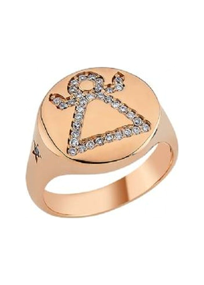 Купить Кольцо Bee Goddess Magic Розовое золото – премиальные кольца ZhannaKanGroup