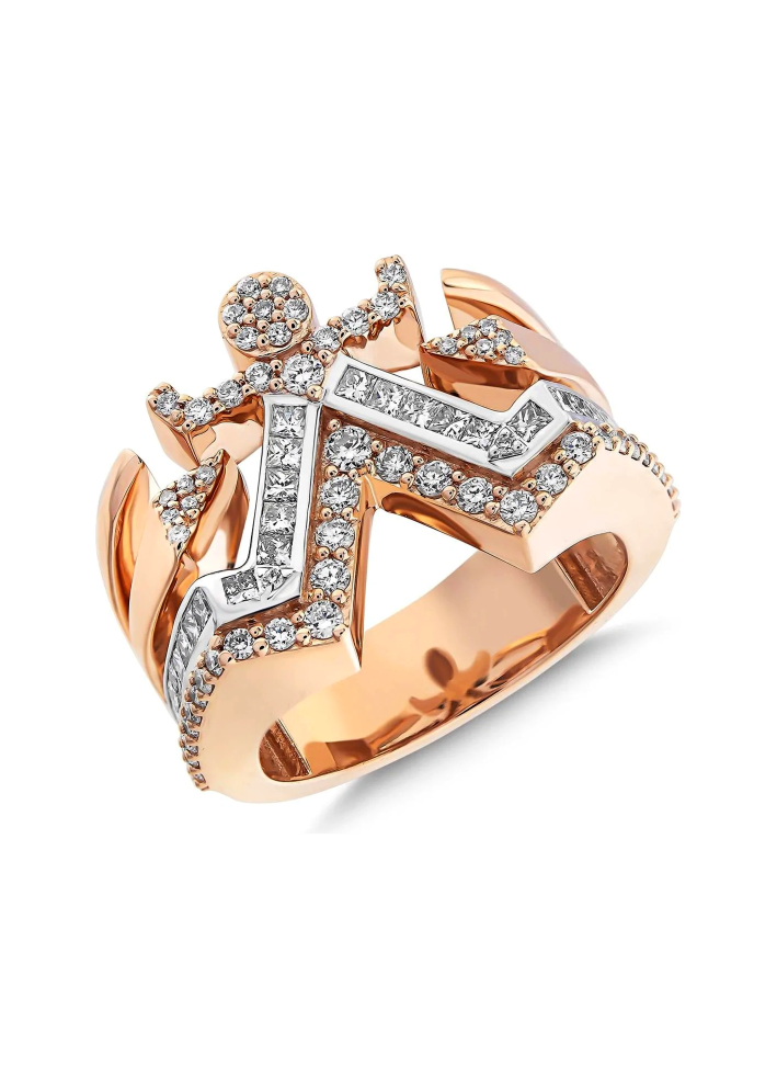 Buy Bee Goddess Magic Ring Rose Gold – premium rings by ZhannaKanGroup