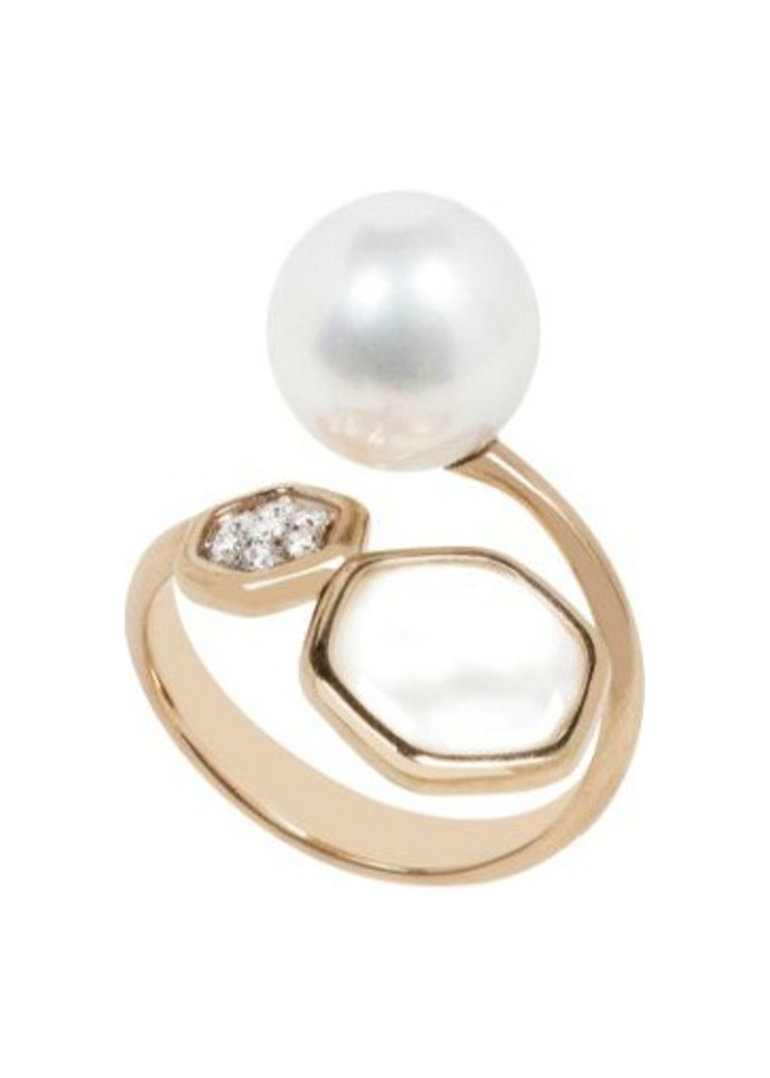 Купить Кольцо Utopia Venus Розовое золото – премиальные кольца ZhannaKanGroup