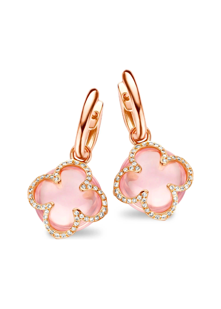 Buy Earrings Tirisi Seoul Flower Rose Gold – premium by ZhannaKanGroup