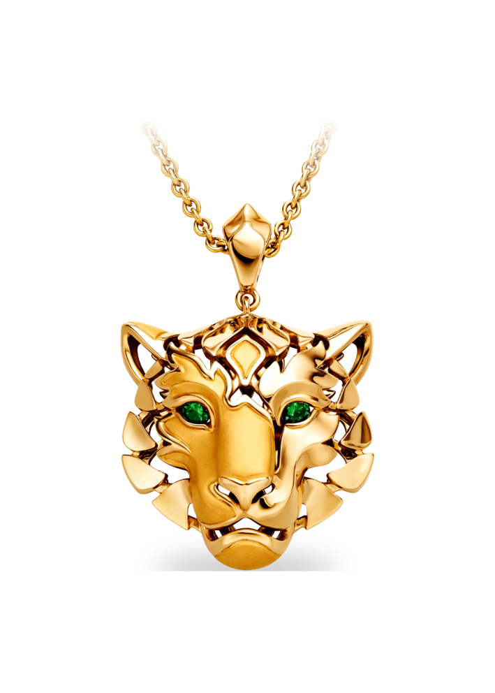 Купить Колье CarreraYCarrera Irbis Желтое золото – премиальные ZhannaKanGroup