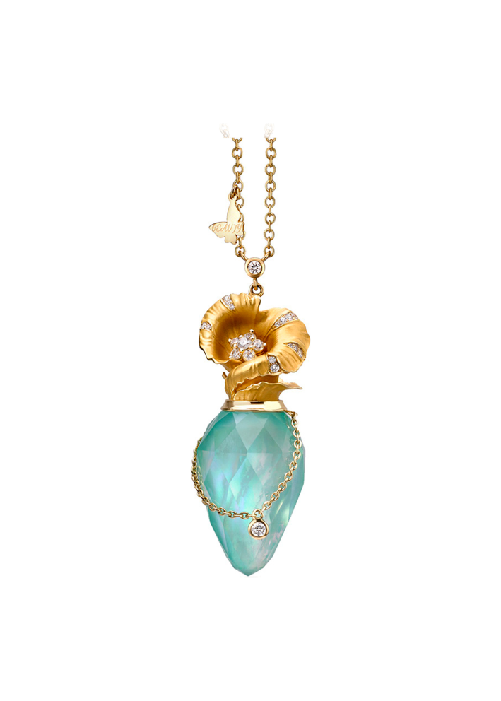 Купить Колье CarreraYCarrera Hechizo Желтое золото – премиальные ZhannaKanGroup